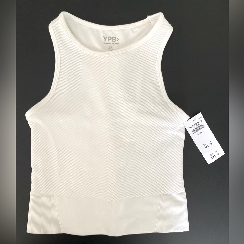 NWT - YPB Seamless Core Ribbed Scuba Tank - XS